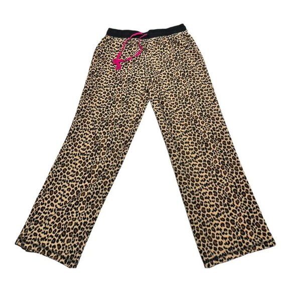 Betsey Johnson Cheetah Print Pajama Set Size Small - Picture 6 of 9
